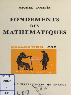 cover image of Fondements des mathématiques